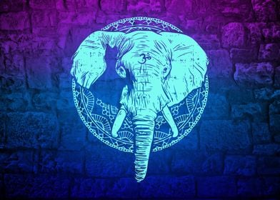 Spiritual Elephant motif