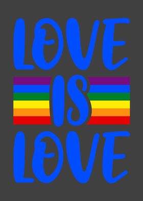 LOVE IS LOVE LGBT Pride