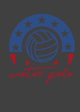 Water Polo Cute Team