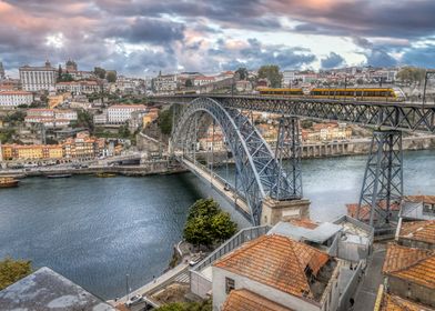 Luis I bridge Porto 