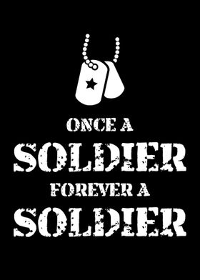 Once a soldier