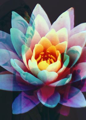 Lotus flower of rebirth