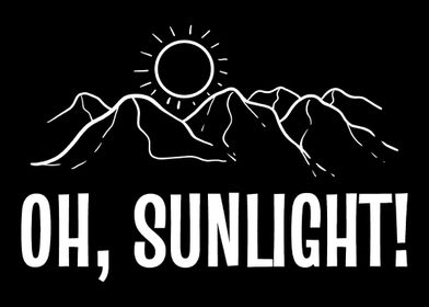 Oh Sunrise Nature Fan Gift