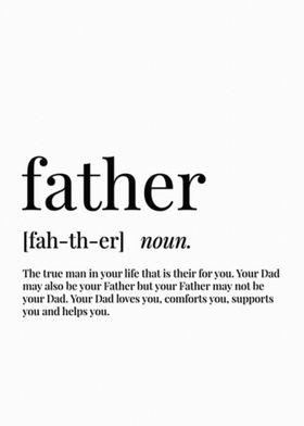 Father Day Poster