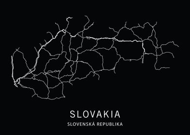 Slovakia Road Map