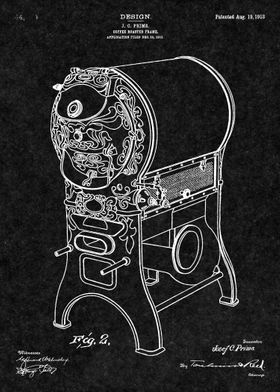Coffee Roaster Patent 1913