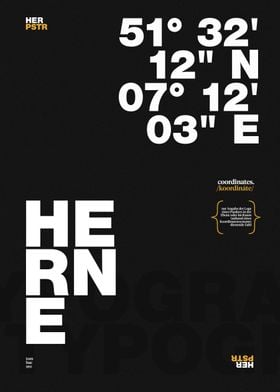 Herne Typo