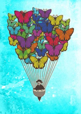 Butterfly air balloon