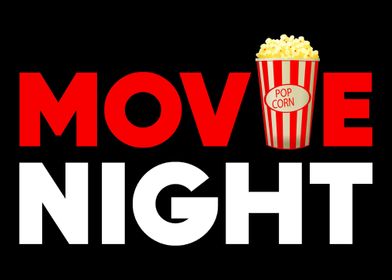 Movie Night Movie Fan Gift