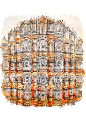 Hawa mahal jaipur india