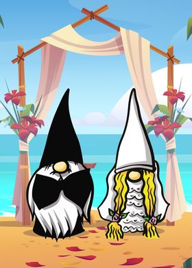 Garden Gnome wedding 