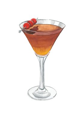 Manhattan Cocktail