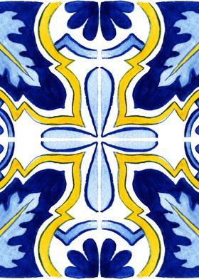 Portuguese Tile Pattern 03