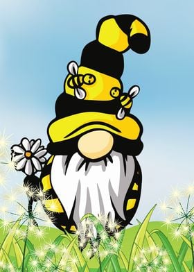 Garden Gnome Bee