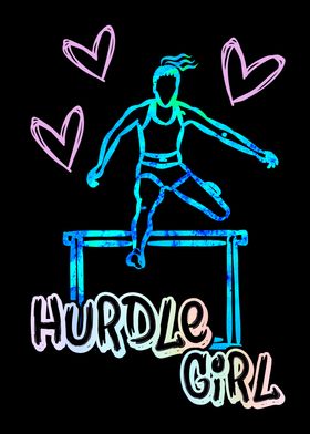 Hurdle Girl Wall Art