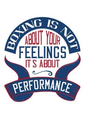 Boxing is not about your 