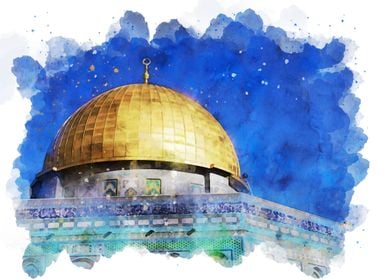 Dome of The Rock Paintings