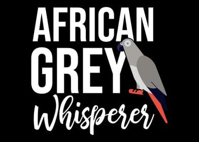 African Grey Parrot Whispe