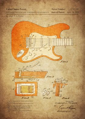 Colourised Fender Stratoca
