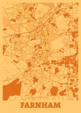 Farnham Sunset City Map