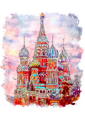 Moscow red square russia