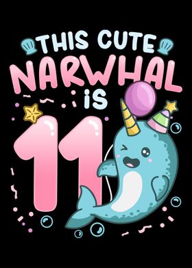 11th Birthday Narwhal