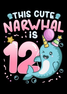 12th Birthday Narwhal