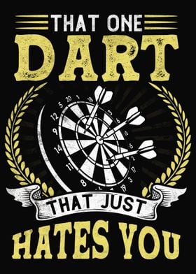 Dart Bullseye Dart Player