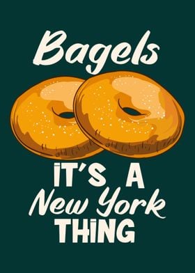 Bagels A New York Thing