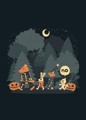 Halloween Forest