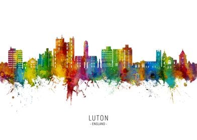 Luton Skyline England