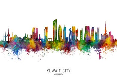 Kuwait City Skyline Kuwait