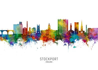 Stockport Skyline England