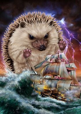 Monster Hedgehog Kraken