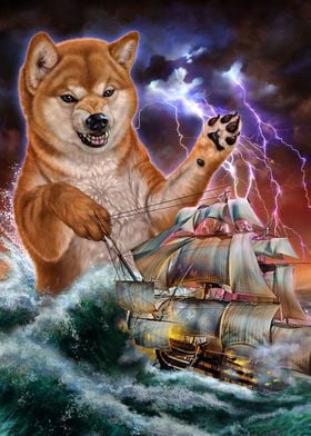 Monster Titan Shiba Kraken