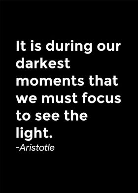 Aristotle Quote Poster