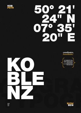 Koblenz Typo