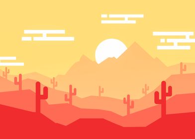 WASTELAND FLAT DESIGN 4