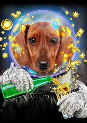 Astronaut Dachshund