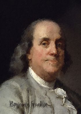 Benjamin Franklin Painting