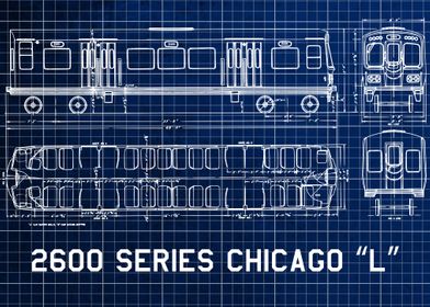 Blueprint of Chicago L 