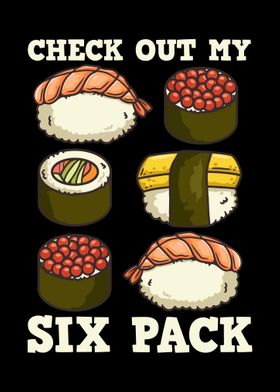 Sushi Six Pack Japanese