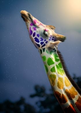 Rainbow Girafe