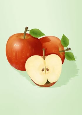 Apple Fruits Food