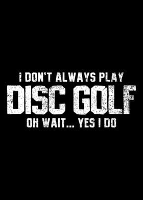 Disc Golf Disc Golfer Disc