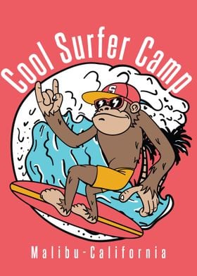 Cool surfer camp