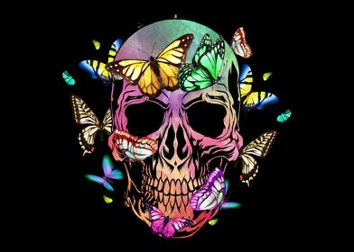 Butterfly Skull