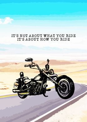 Motorcycle Rider Wall Art