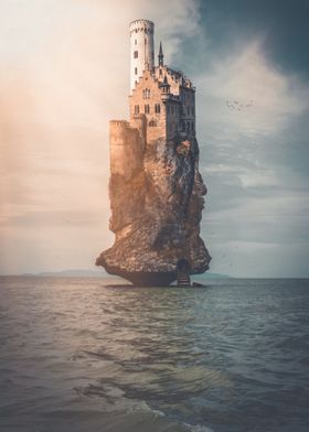 Pirate Rock Island Castle