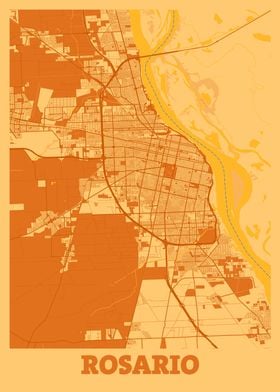 Rosario Sunset City Map